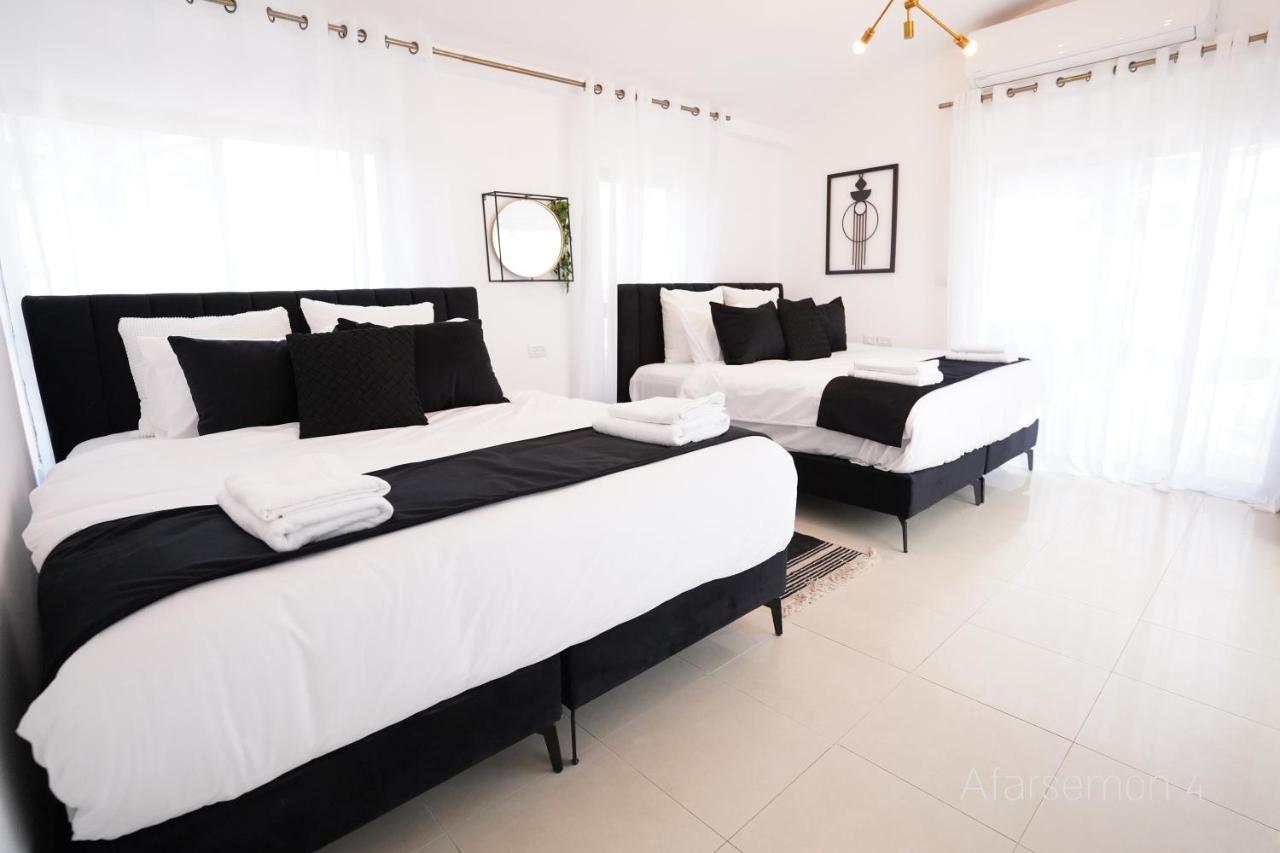 Yalarent Afarsemon Apartments With Pool - For Families & Couples Ejlat Exteriér fotografie